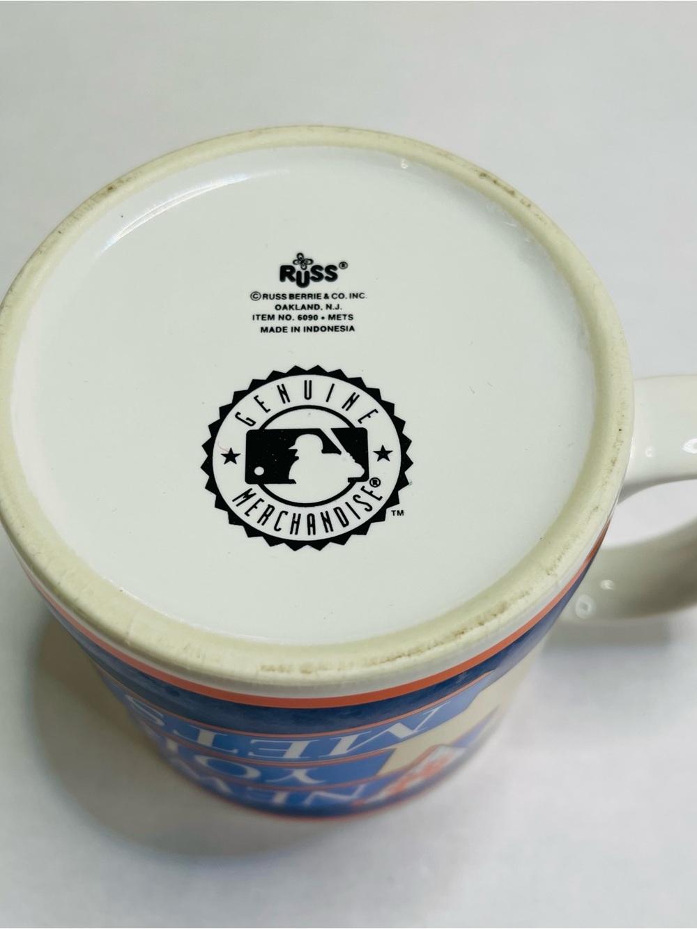 New York Mets Genuine Merchandise Mug - Picture 3 of 6